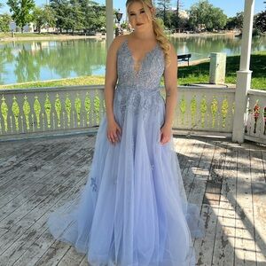 Periwinkle Prom Dress
